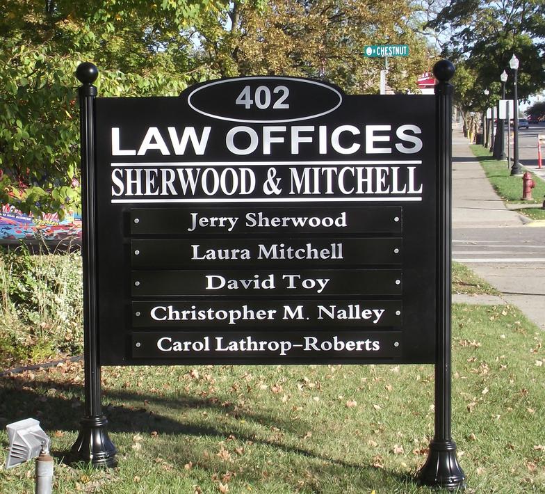 post and panel signs in Royal Oak MI
