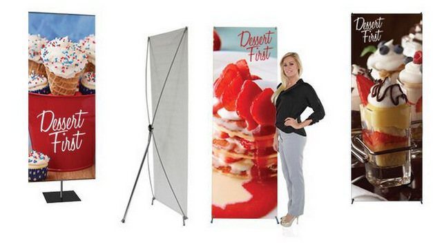 trade show banner stands in Royal Oak MI