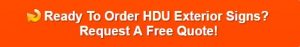 A red banner with white text that says " handler hdu is not a free course ".